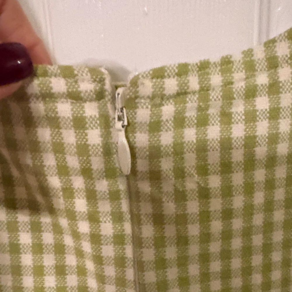 Levi’s NWT Gingham Checkered Dress - Picture 8 of 14